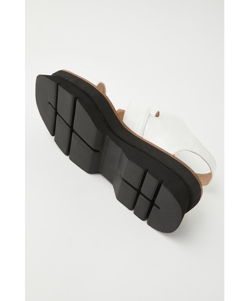 MOUSSY（マウジー）の「DOUBLE BUCKLE サンダル（サンダル・レディース・アイボリー/ブラック・MEDIUM/LARGE/SMALL）」の17枚目の写真