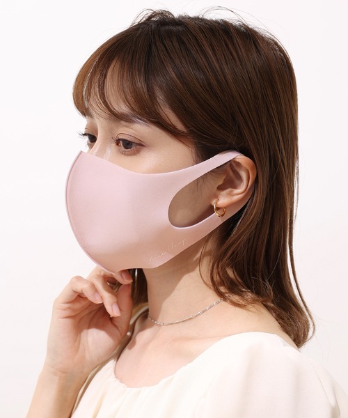 one after another NICE CLAUP(ワンアフターアナザーナイスクラップ)の「ZOZO限定 カップルマスク3枚セット(マスク・レディース・ベージュ/ピンク/ブルー/グリーン・LARGE/SMALL)」の6枚目の写真