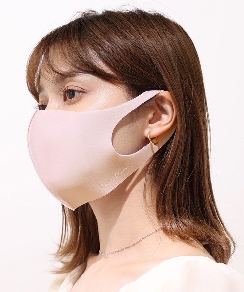 one after another NICE CLAUP(ワンアフターアナザーナイスクラップ)の「ZOZO限定 カップルマスク3枚セット(マスク・レディース・ベージュ/ピンク/ブルー/グリーン・LARGE/SMALL)」の7枚目の写真