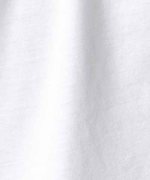 HIDEAWAYS NICOLE（ハイダウェイニコル）の「ダブルシルケットロゴプリントTシャツ（Tシャツ/カットソー・メンズ・ブラウン/ホワイト/ブラック/ネイビー・LARGE/MEDIUM/X-LARGE）」の14枚目の写真