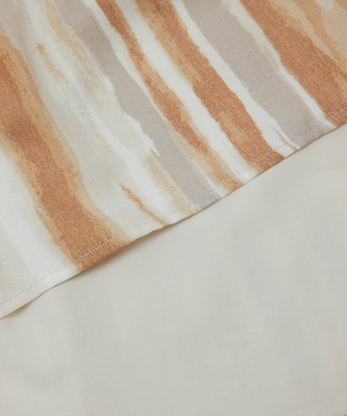 ROPE' PICNIC（ロペピクニック）の「手書き風ストライプロングスカート（スカート・レディース・パープル/イエロー/キャメル・38）」の21枚目の写真