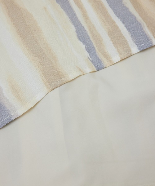 ROPE' PICNIC（ロペピクニック）の「手書き風ストライプロングスカート（スカート・レディース・パープル/イエロー/キャメル・38）」の22枚目の写真