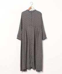 セール ブランド古着 American Holic アメリカンホリックのワンピース ドレス 花柄 ボタニカル柄 古着通販 Zozoused