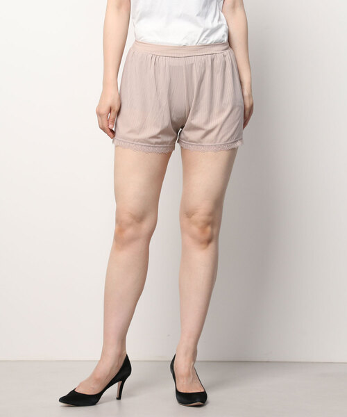 SFW(エスエフダブリュー)の「ペチパンツ レース付き インナーパンツ(その他パンツ・レディース・ライトピンク/ホワイト/ライトブルー/ミント/グレー/ブラック/ベージュ・FREE)」の11枚目の写真