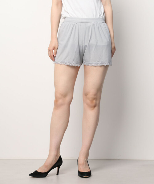 SFW(エスエフダブリュー)の「ペチパンツ レース付き インナーパンツ(その他パンツ・レディース・ライトピンク/ホワイト/ライトブルー/ミント/グレー/ブラック/ベージュ・FREE)」の15枚目の写真