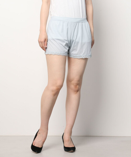 SFW(エスエフダブリュー)の「ペチパンツ レース付き インナーパンツ(その他パンツ・レディース・ライトピンク/ホワイト/ライトブルー/ミント/グレー/ブラック/ベージュ・FREE)」の16枚目の写真