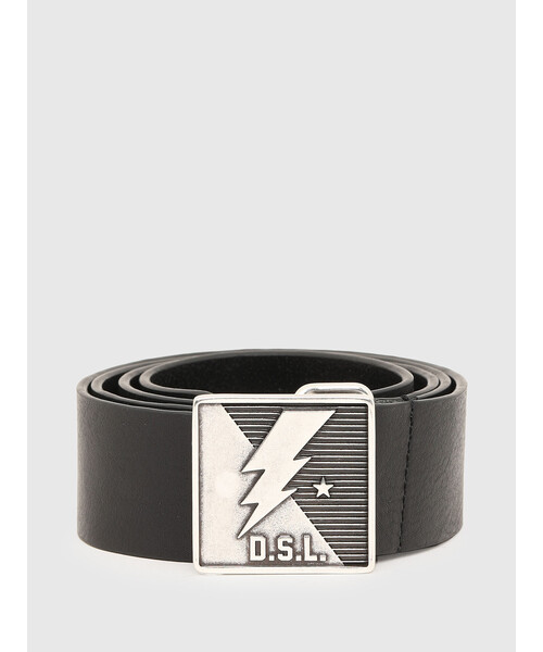 ディーゼル　ロゴ　バックル　Dメタル DIESEL（ディーゼル）の「メンズ メタルバックル ベルト（ベルト