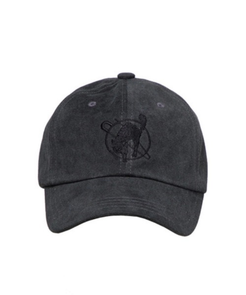 SINCITY(シンシティ)の「【SINCITY】Anarchy cat baseball cap(キャップ・メンズ・グレー/レッド/カーキ・ONE SIZE)」の2枚目の写真