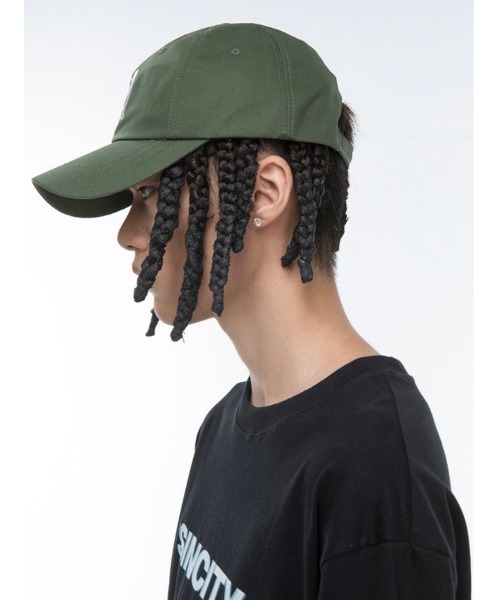 SINCITY(シンシティ)の「【SINCITY】Anarchy cat baseball cap(キャップ・メンズ・グレー/レッド/カーキ・ONE SIZE)」の12枚目の写真