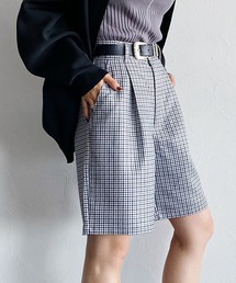 PAGEBOY | ウールライクセットアップショートパンツ(その他パンツ)