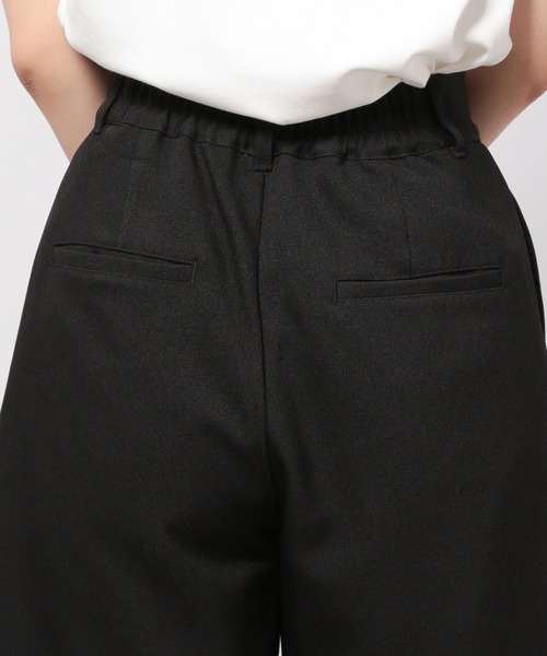 PAGEBOY（ページボーイ）の「ウールライクセットアップショートパンツ（その他パンツ・レディース・ブラック/グレー系その他/ブラウン系その他/グレイッシュベージュ・FREE）」の10枚目の写真