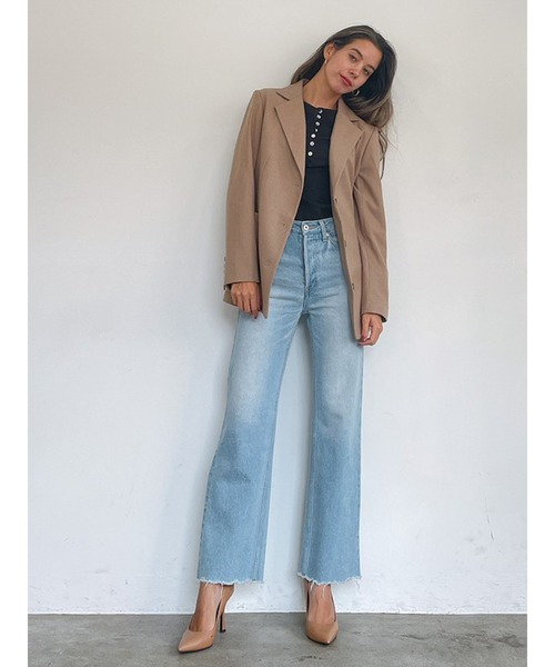 Vicente（ヴィセンテ）の「Classic tailored jacket（テーラードジャケット・レディース・ブラック/ベージュ・FREE）」の17枚目の写真