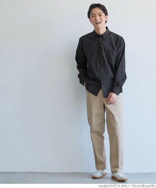 coca（coca）（コカ）の「メンズ BDレギュラーフィットシャツ（シャツ/ブラウス・メンズ・ホワイト/ブラック・M/L/XL/S）」の11枚目の写真