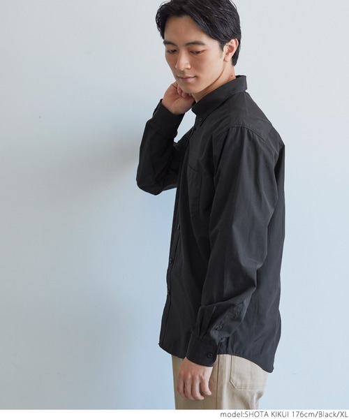 coca（coca）（コカ）の「メンズ BDレギュラーフィットシャツ（シャツ/ブラウス・メンズ・ホワイト/ブラック・M/L/XL/S）」の12枚目の写真