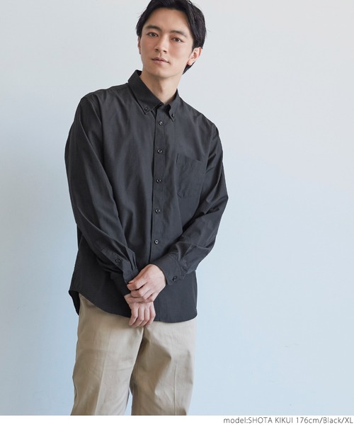 coca（coca）（コカ）の「メンズ BDレギュラーフィットシャツ（シャツ/ブラウス・メンズ・ホワイト/ブラック・M/L/XL/S）」の16枚目の写真