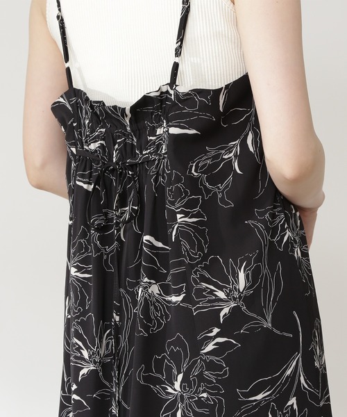 N.（N. Natural Beauty Basic）（エヌエヌナチュラルビューティーベーシック）の「◆バックリボンキャミワンピース（ワンピース・レディース・グレー/カーキ/ブラック系その他・MEDIUM）」の12枚目の写真