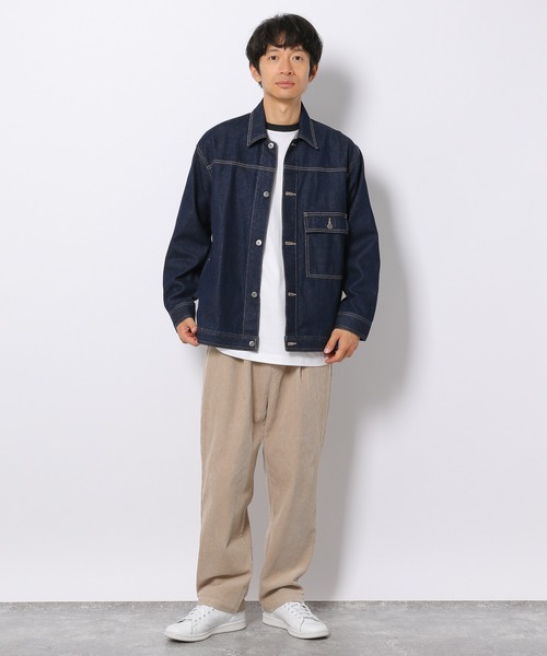 LAKOLE(ラコレ)の「ソフトコーデュロイワイドパンツ / 218464(その他パンツ・メンズ・グレー/ダークブラウン/アイボリー/ライトグリーン/ネイビー・SMALL/MEDIUM/LARGE)」の10枚目の写真