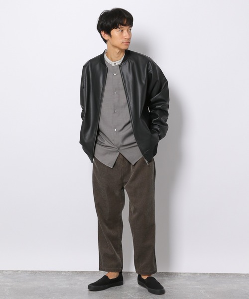 LAKOLE(ラコレ)の「ソフトコーデュロイワイドパンツ / 218464(その他パンツ・メンズ・グレー/ダークブラウン/アイボリー/ライトグリーン/ネイビー・SMALL/MEDIUM/LARGE)」の18枚目の写真