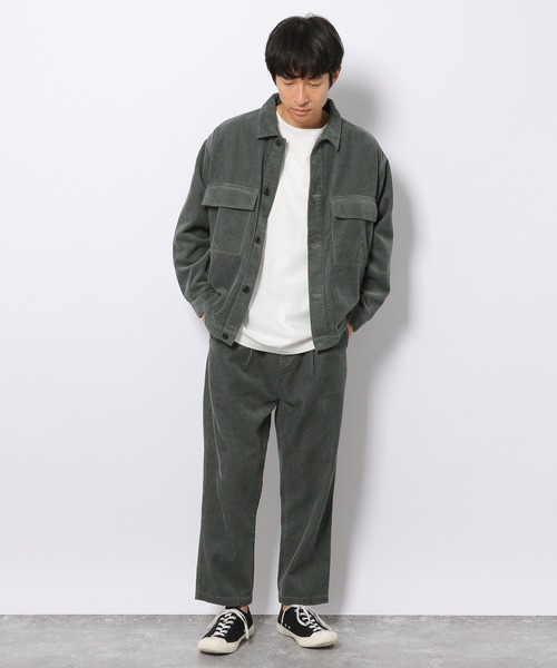 LAKOLE(ラコレ)の「ソフトコーデュロイワイドパンツ / 218464(その他パンツ・メンズ・グレー/ダークブラウン/アイボリー/ライトグリーン/ネイビー・SMALL/MEDIUM/LARGE)」の21枚目の写真