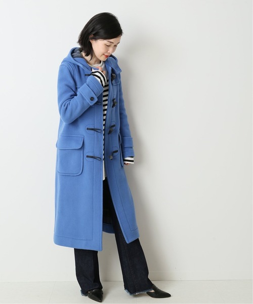 LONDON TRADITION フィグロンドン別注 ダッフルコート ブルー
