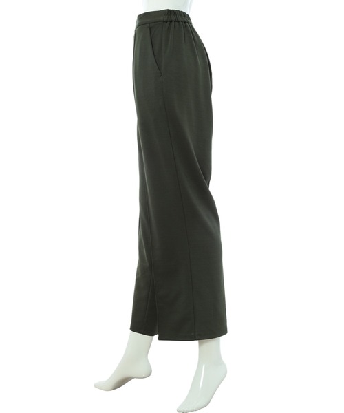 fifth(フィフス)の「ポンチセンタープレスパンツ(その他パンツ・レディース・ブラック/グリーン・MEDIUM)」の4枚目の写真