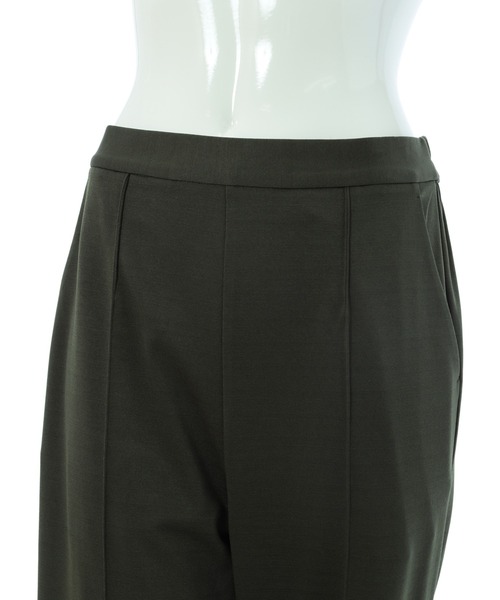 fifth(フィフス)の「ポンチセンタープレスパンツ(その他パンツ・レディース・ブラック/グリーン・MEDIUM)」の6枚目の写真