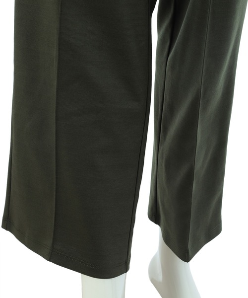 fifth(フィフス)の「ポンチセンタープレスパンツ(その他パンツ・レディース・ブラック/グリーン・MEDIUM)」の7枚目の写真
