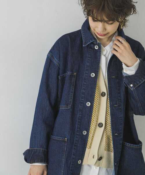 URBAN RESEARCH（アーバンリサーチ）の「デニムカバーオール（カバーオール・レディース・アイボリー/インディゴブルー・FREE）」の20枚目の写真