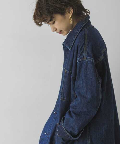 URBAN RESEARCH（アーバンリサーチ）の「デニムカバーオール（カバーオール・レディース・アイボリー/インディゴブルー・FREE）」の3枚目の写真