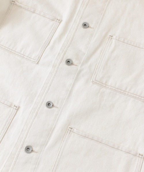 URBAN RESEARCH（アーバンリサーチ）の「デニムカバーオール（カバーオール・レディース・アイボリー/インディゴブルー・FREE）」の19枚目の写真