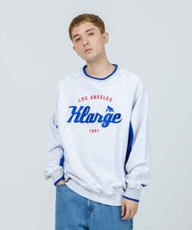 XLARGE | TEAM LOGO 2TONE CREWNECK SWEAT(スウェット)
