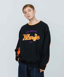 XLARGE | TEAM LOGO 2TONE CREWNECK SWEAT(スウェット)