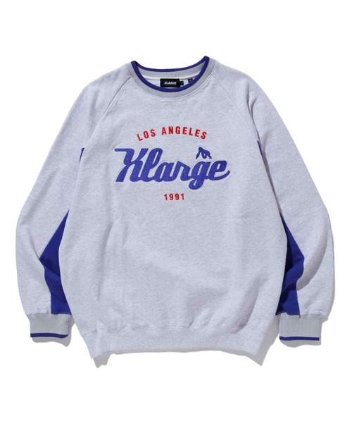 新品　XLARGE FOOTBALL CREW SWEAT エクストララージ エクストララージ XLARGE フットボール クルーネックスウェット