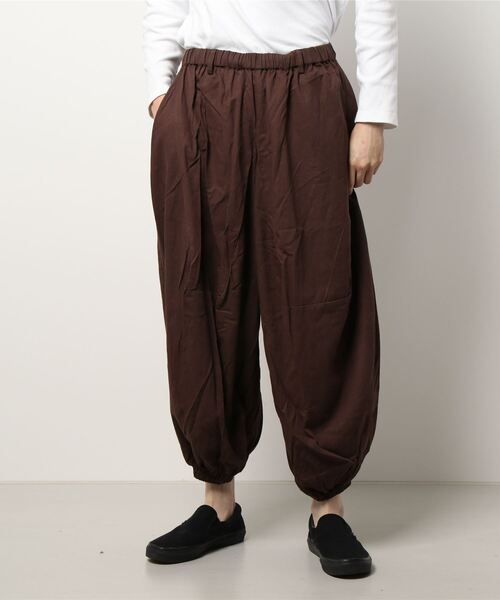 チャイハネ（チャイハネ）の「【チャイハネ】無地変形MEN'Sワイドパンツ（その他パンツ・メンズ・ブラック/ベージュ/ブラウン/ブルー/パープル/カーキ/オレンジ/ホワイト/ライトベージュ/ネイビー・FREE）」の17枚目の写真