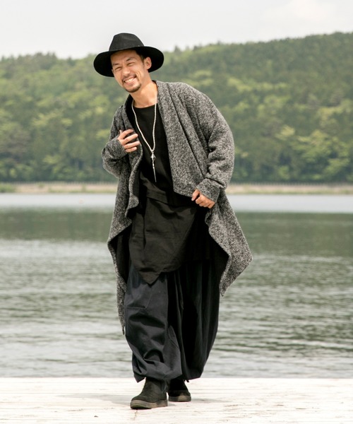 チャイハネ（チャイハネ）の「【チャイハネ】無地変形MEN'Sワイドパンツ（その他パンツ・メンズ・ブラック/ベージュ/ブラウン/ブルー/パープル/カーキ/オレンジ/ホワイト/ライトベージュ/ネイビー・FREE）」の18枚目の写真