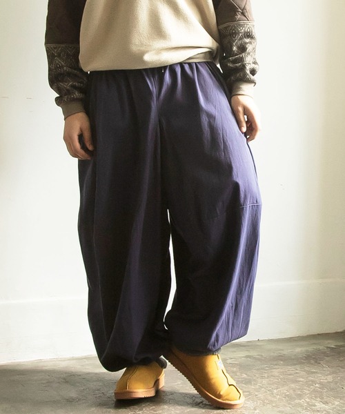 チャイハネ】無地変形MEN'Sワイドパンツ（その他パンツ）｜チャイハネ