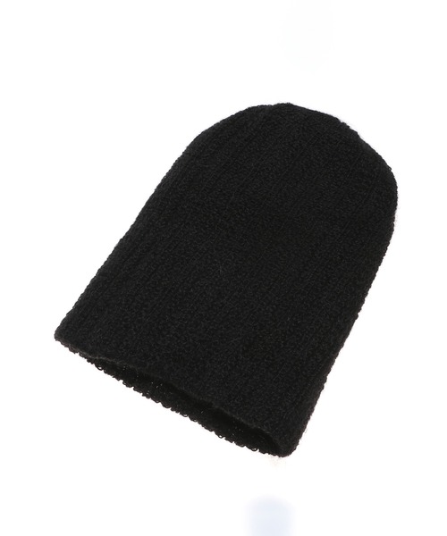 KIJIMA TAKAYUKI（キジマ　タカユキ）の「KIJIMA TAKAYUKI ALPACA KNIT RIB BEANIE EWKN-002A（ニットキャップ/ビーニー・メンズ・グレー/ブラウン/オフホワイト/ブラック・FREE）」の10枚目の写真