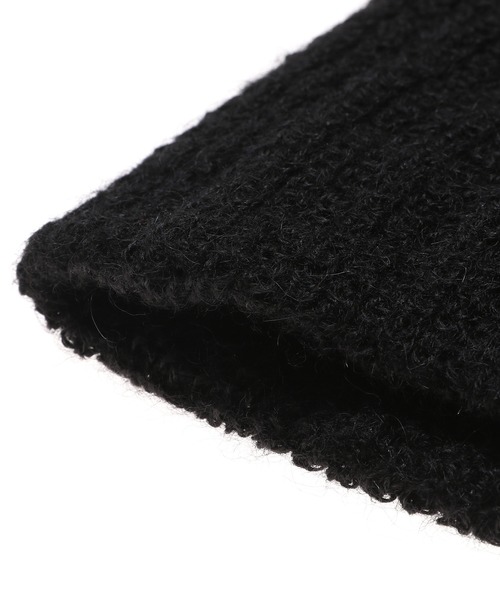 KIJIMA TAKAYUKI（キジマ　タカユキ）の「KIJIMA TAKAYUKI ALPACA KNIT RIB BEANIE EWKN-002A（ニットキャップ/ビーニー・メンズ・グレー/ブラウン/オフホワイト/ブラック・FREE）」の5枚目の写真