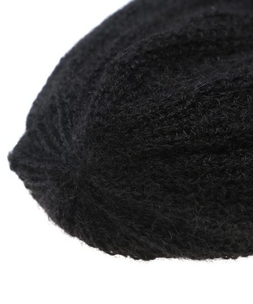 KIJIMA TAKAYUKI（キジマ　タカユキ）の「KIJIMA TAKAYUKI ALPACA KNIT RIB BEANIE EWKN-002A（ニットキャップ/ビーニー・メンズ・グレー/ブラウン/オフホワイト/ブラック・FREE）」の8枚目の写真
