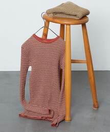 FREAK'S STORE | ▽【WEB限定】タックリブボーダープルオーバー(Tシャツ/カットソー)