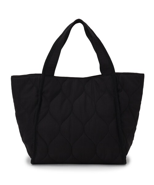 SHOO・LA・RUE（シューラルー）の「◆キルティングトート（トートバッグ・レディース・ブラック/カーキ/ベージュ系7/サンドベージュ・00）」の2枚目の写真