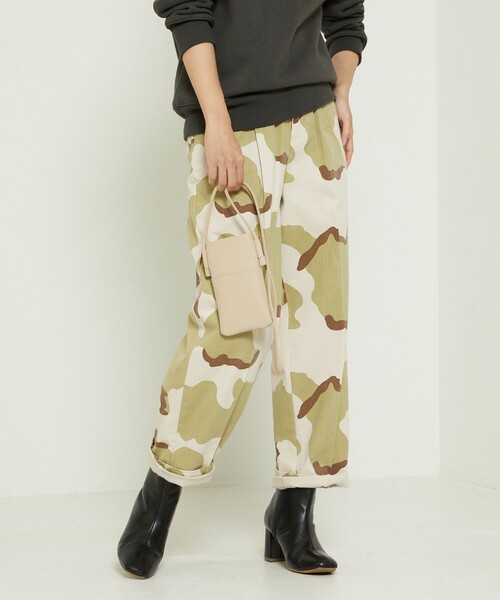 FREAK'S STORE(フリークスストア)の「ミリタリーセンタープレスパンツ(その他パンツ・レディース・オリーブ/ピンク/カモフラージュ・SMALL/MEDIUM)」の12枚目の写真