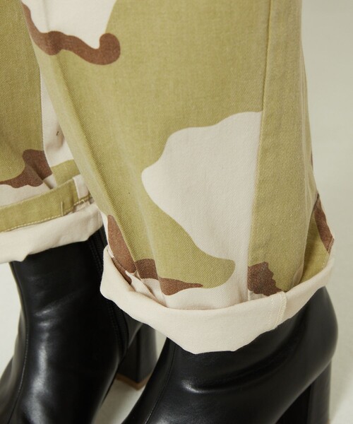 FREAK'S STORE(フリークスストア)の「ミリタリーセンタープレスパンツ(その他パンツ・レディース・オリーブ/ピンク/カモフラージュ・SMALL/MEDIUM)」の13枚目の写真