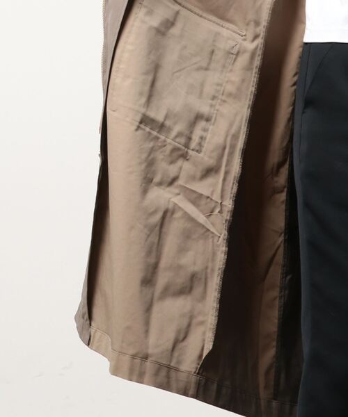 Chez toi(シェトワ)の「バイカラーモッズコート(モッズコート・レディース・ブラック/ベージュ/キャメル・FREE)」の8枚目の写真