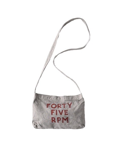 美品 45r フォーティファイブアール　ハンドメイド　レザー　ショルダー　バッグ 45R（フォーティファイブアール）の「ハンドメイドのレザー