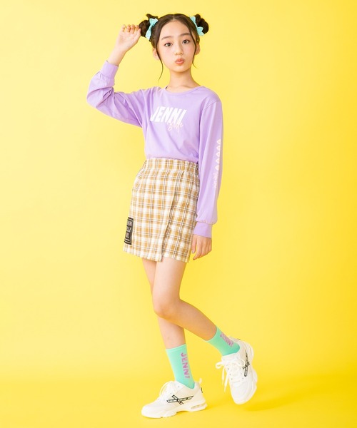 JENNI love（ジェニィラブ）の「ロゴテープスニーカー（スニーカー・キッズ・ブラック/オフホワイト/サックスブルー/ラベンダー・22cm/23cm/24cm/20cm/21cm）」の11枚目の写真