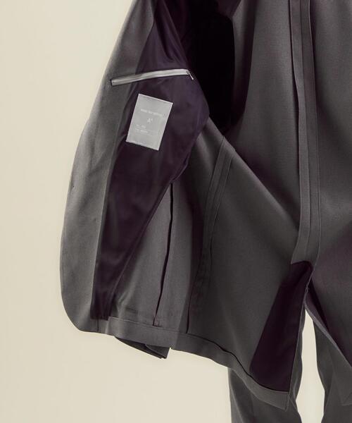WORK TRIP OUTFITS GREEN LABEL RELAXING（ワークトリップアウトフィッツグリーンレーベル リラクシング）の「WTO A+ PEピンヘッド MODERN ジャケット -ウォッシャブル・ストレッチ・防シワ- ＊＊（テーラードジャケット・メンズ・ネイビー/グレー・XS/42/S/44/XL/50/L/48/M/46）」の11枚目の写真