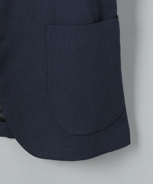 WORK TRIP OUTFITS GREEN LABEL RELAXING（ワークトリップアウトフィッツグリーンレーベル リラクシング）の「WTO A+ PEピンヘッド MODERN ジャケット -ウォッシャブル・ストレッチ・防シワ- ＊＊（テーラードジャケット・メンズ・ネイビー/グレー・XS/42/S/44/XL/50/L/48/M/46）」の19枚目の写真