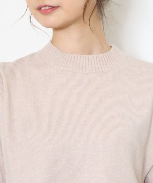 archives（アルシーヴ）の「サイドリボンベスト＋ランダムリブニットワンピース（ワンピース・レディース・アイボリー/グレイッシュベージュ/ブラウン・MEDIUM）」の11枚目の写真