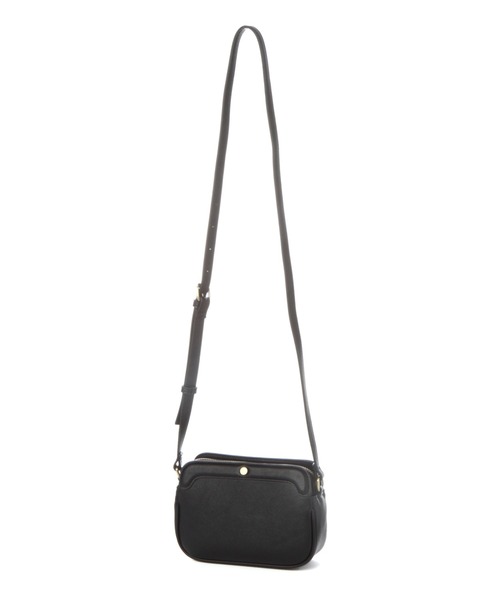 studio CLIP（スタディオクリップ）の「アオリポケットミニショルダーバッグ（ショルダーバッグ・レディース・ブラック/ブラウン・FREE）」の2枚目の写真